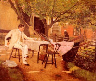 Sunlight and Shadow by William Merritt Chase